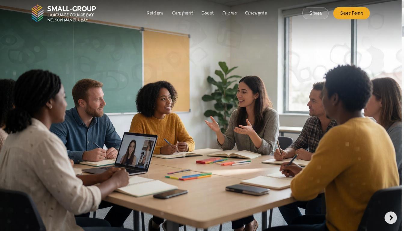 Learn languages in small groups